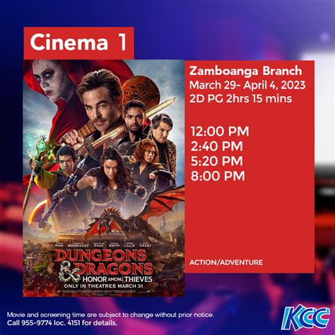 kcc movie schedule|KCC Mall de Zamboanga Cinema Movie Schedule .
